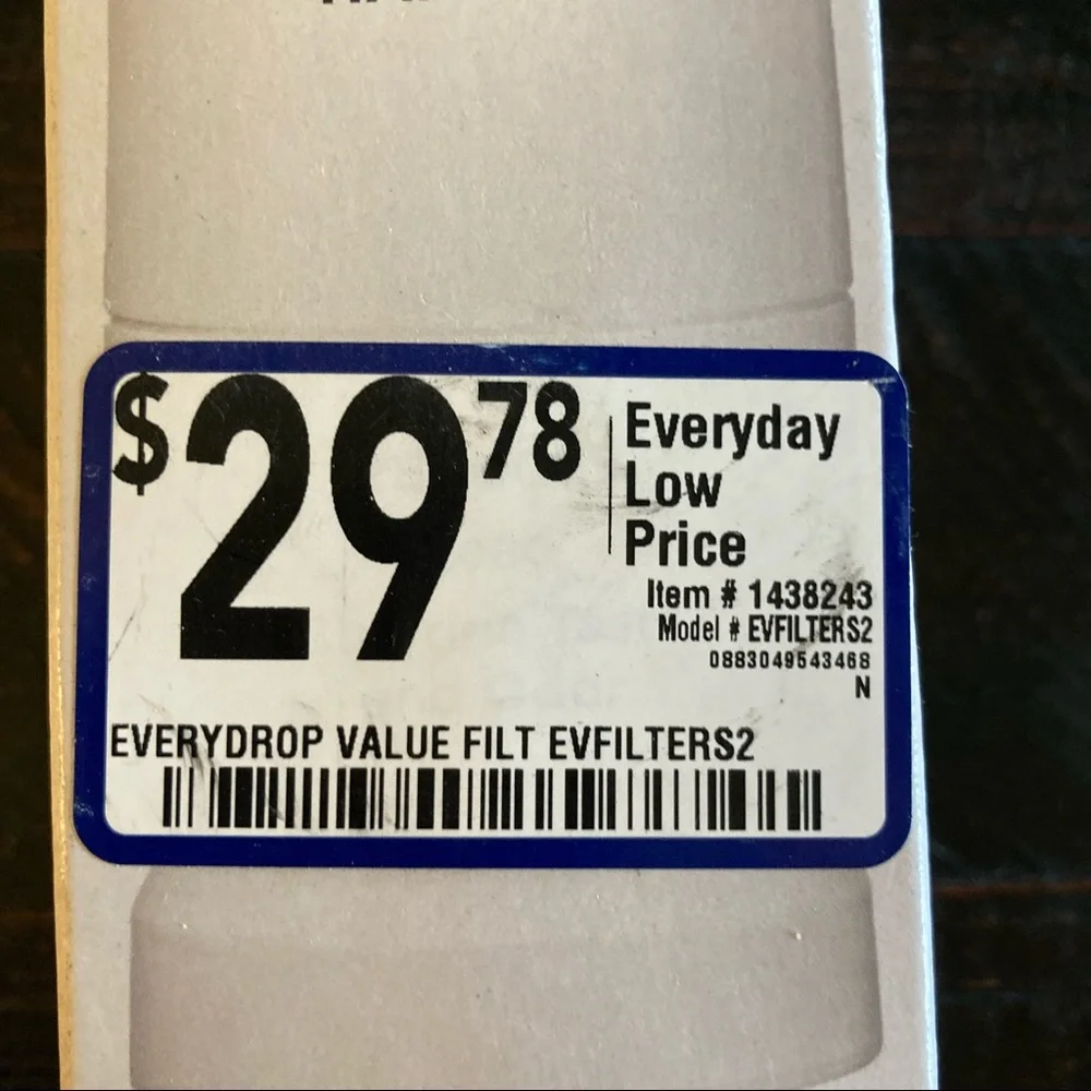 Refrigerator Filter Everydrop Value Filter S2 Compare to Samsung HAF-CIN - Picture 12 of 12